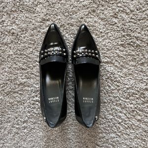 Stuart Weitzman black loafers